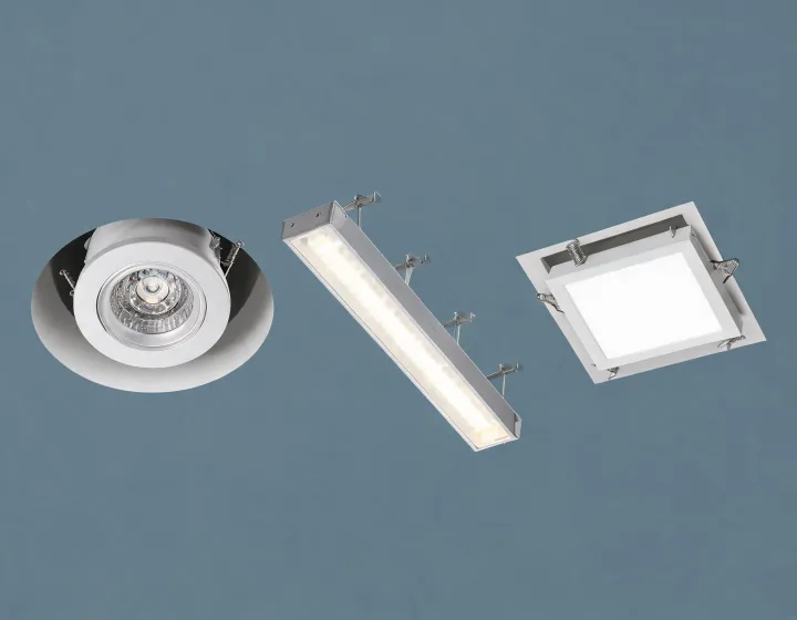 Commercial downlight and linear luminaire product families